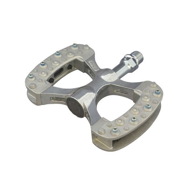 【正規品】三ヶ島（自転車） ペダル（GAMMA）左右ペア 9/16芯（シルバー）