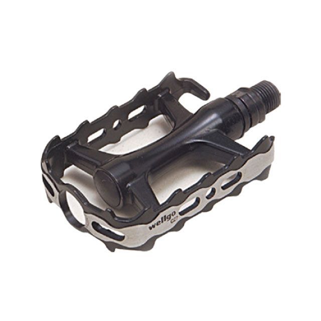 ウェルゴ(自転車) 自転車 ペダル (LU-C27) アルミボディ 左右ペア 9/16芯 LU-C27