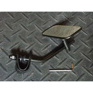 アンブ クランプ式ミラー角型 汎用 カラー ブラック anbu-152