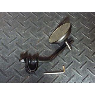 アンブ クランプ式ミラー丸型3インチ 汎用 カラー クローム anbu-155