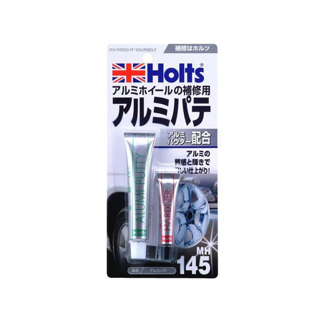 ●メーカー名：ホルツ / Holts●商品名：MH145 アルミパテ●メーカー品番：MH145●JANコード：4978955001457商品の保証は、メーカー保証書の内容に準じます。容量主剤（A）15cc／硬化剤（B）5cc商品サイズ95×22×200備考エポキシ系のアルミパウダー入り超強力パテです。アルミそのもののような仕上がりが得られます。細部にまでしっかり付く密着性。※掲載画像はイメージです。実際の商品とは色味や仕様が異なる場合がございます。