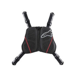 正規品／Alpinestars ニュークリオン KR-C（ブラック/ホワイト/レッド） サイズ：XS/S アルパインスターズ チェスト・ブレストガード バイク