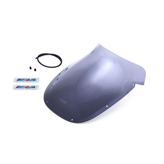 ●メーカー名：エムアールエー / MRA●商品名：スクリーン スポイラー●カラー クリア●メーカー品番：MS805C●JANコード：4520616614386商品の保証は、メーカー保証書の内容に準じます。備考MRAスクリーンスポイラーは全体的にフラットな仕上げ、それでいてスポーティーな雰囲気を表現。スクリーンエンドの小さく跳ね上がったスポイラーが正面から来た空気を上部へ送り、体への抵抗を軽減します。ツアラーからスーパースポーツバイクまで、幅広いジャンルの車種にマッチします。ご注意※画像はスモークのイメージです。※掲載画像はイメージです。実際の商品とは色味や仕様が異なる場合がございます。メーカー車種年式型式・フレームNo.その他ドゥカティST21998-2003ドゥカティST41998-2003※商品掲載時の適合情報です。年式が新しい車両については、必ずメーカーサイトにて適合をご確認ください。