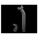 ワイルドワン 9.5inファットプルバックライザー 1inバーを使用しているハーレー カラー ブラック ・011674