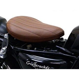 ウイルズウィン グラストラッカー/ビッグボーイ（04-）用 ソロシートキット フラットバージョン グラストラッカー/ビッグボーイ タイプ ステッチタイプ カラー ブラウン