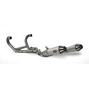 ザード N.2 チタン レーシング スリップオン WITH BLACK-SILVER END CAPS for BMW R NINE-T 1200 (2015-...