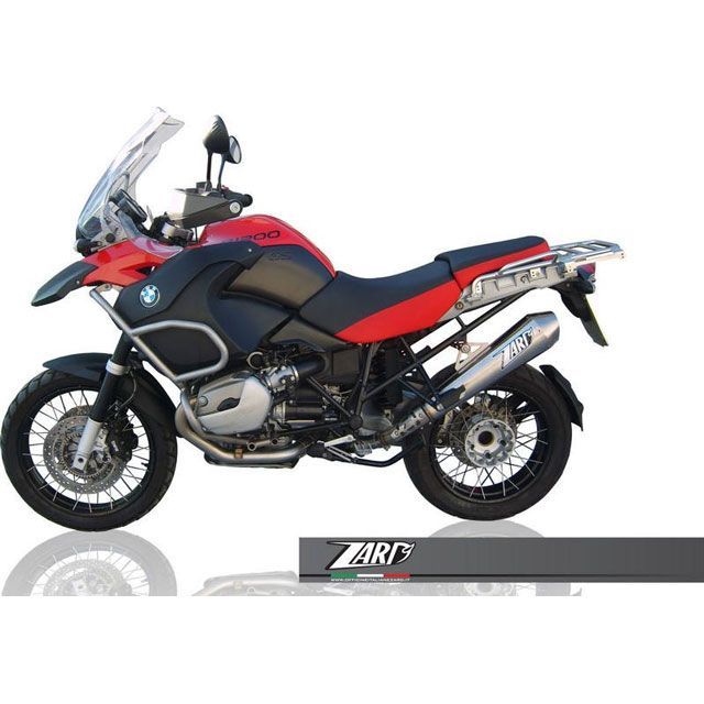 ザード MIRROR POLISHED ステンレススチール レーシング スリップオン for BMW R 1200 GS （2004-2009..