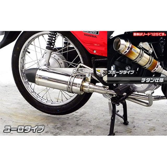ウイルズウィン クロスカブ（JA10）用 ロイヤルマフラー ユーロタイプ クロスカブ オプション オプションB＋D