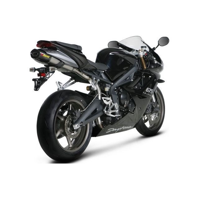 アクラポビッチ Slip-On Line（Titanium） 06-08 for Triumph Daytona 675（2006-2016） ｜ S-T675SO3-HACT Daytona 675 ak_S-T675SO3-HACT