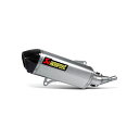 アクラポビッチ Slip-On Line(SS) for Yamaha X-CITY 250(2007-2016) | S-Y2SO7-HRSS X-CITY 250 ak_S-Y2SO7-HRSS