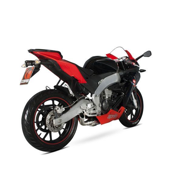 SCORPION アンダーベリースリップオン ステンレススリーブ Aprilia RS4 125 2011-2018 ｜ AP54SEO scom_AP54SEO スコーピオン マフラー本体 バイク RS4 125