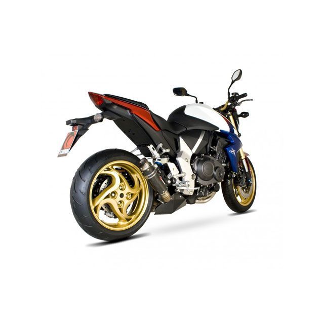 HONDA - スコーピオン RP-1 GP スリップオン カーボンファイバースリーブ Homologated Honda CB 1000 R 2008-2017 ｜ HA1002CEM CB 1000 R scom_HA1002CEM