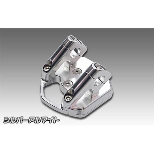 ウイルズウィン トリシティ125用 ハンドルポスト トリシティ125 カラー シルバーア...