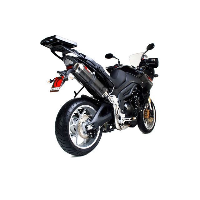 スコーピオン Factory オーバルスリップオン Carbon Fibre Sleeve Homologated Triumph Tiger 1050 2007-｜ ETR63CEO Tiger 1050 scom_ETR63CEO