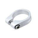 カロイ(自転車) 自転車 サドル(シートクランプ) 31.8mm(シルバー) SC100