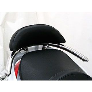 ウイルズウィン SYM RV125i用バックレスト付き 32φタンデムバー RV125i タイプ ブライアントタイプ バックレストサイズ スモール