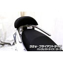 ウイルズウィン シグナスX(3型)用 バックレスト付き 32φタンデムバー Lバージョン シグナスX(3型) タイプ ブライアントタイプ バックレストサイズ ラ...