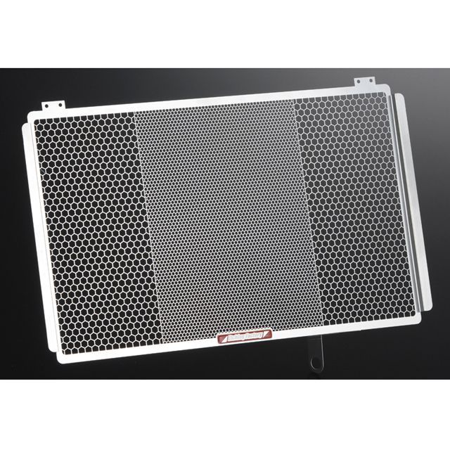 エッチングファクトリー 1198（09〜）/1098（07〜）用 ラジエターガード 1098 1198 カラー 青エンブレム RGD-1098-00-bu