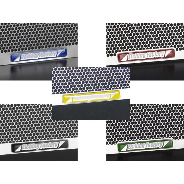 エッチングファクトリー CB250F（14〜）用 ラジエターコアガード CB250F カラー 青エンブレム RGH-CBR2..