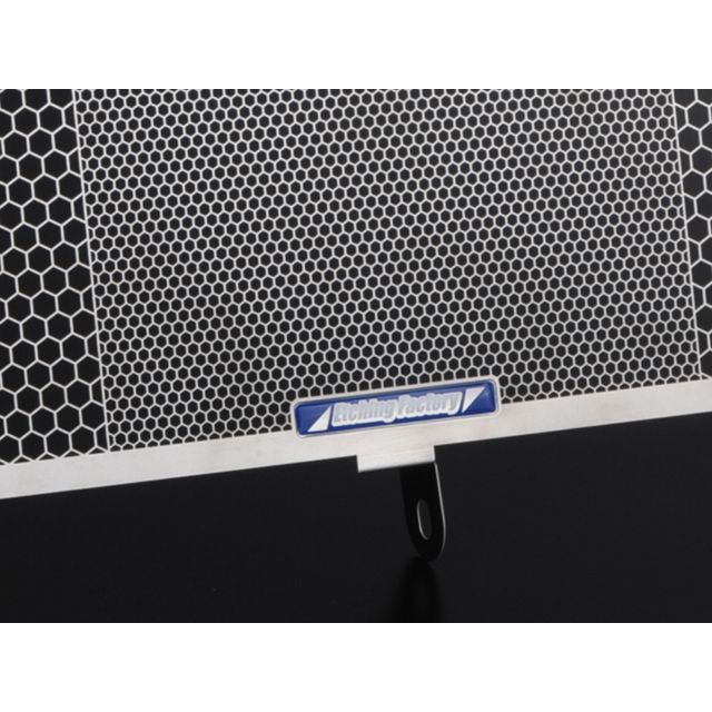 エッチングファクトリー FZ-1（06〜）用 ラジエターガード FZ-1 カラー 黒エンブレ...