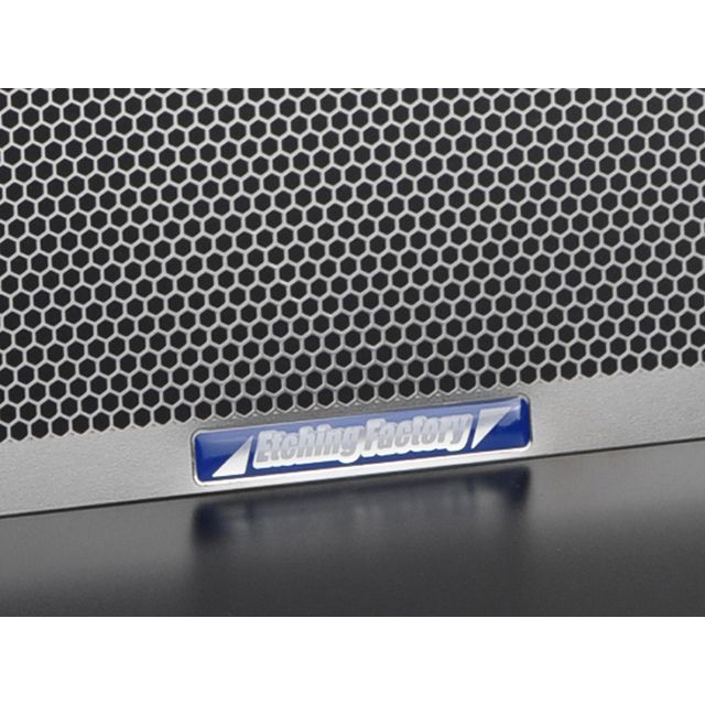 エッチングファクトリー R1-Z（90〜99）用 ラジエターガード R1-Z カラー 緑エンブ...