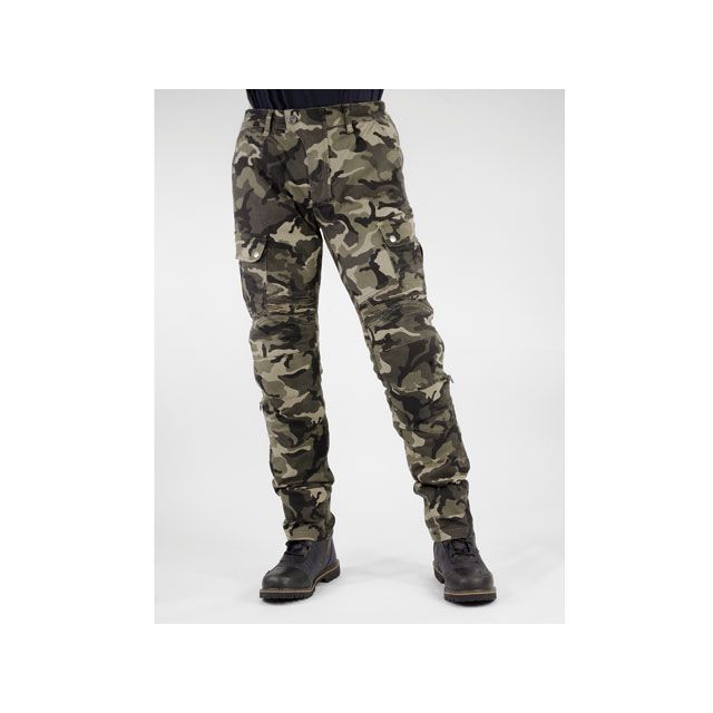 【正規品】コミネ 2020-2021秋冬モデル PK-744 プロテクトライディングコットンカーゴパンツ（カモ） サイズ S ・07-744