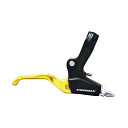 プロマックス(自転車) 自転車 ブレーキレバー(XL92GI) Vブレーキ/カンチブレーキ対応 2フィンガー 左右ペア(ゴールド) XL92GI