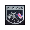 東洋マーク アルミエンブレム ENGLAND フラッグ AE-8(2)