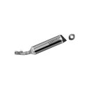 アロー YAMAHA YZF-R 125 08/14 HOMOLOGATED ALUMINIUM DARK THUNDER SILENCER WITH CARB...
