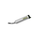 アロー YAMAHA YZF-R125 2019 HOMOLOGATED TITANIUM THUNDER SILENCER WITH CARBON END C...