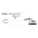 アロー PIAGGIO VESPA PRIMAVERA 125 HOMOLOGATED ALUMINIUM DARK RACE-TECH SILENCER WI...