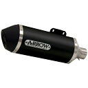 アロー HONDA SH 125/150I 12/17 HOMOL. URBAN ALUMINIUM DARK SILENCER WITH BLACK STEE...
