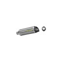 アロー YAMAHA R6 06/11 HOMOLOGATED ALUMINIUM THUNDER SILENCER WITH CARBON END CAP |...