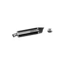 アロー HONDA CBR 600 RR 07/09 HOMOLOGATED ALUMINIUM DARK INDY-RACE SILENCER WITH CA...