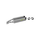 アロー YAMAHA R1 07/11 HOMOLOGATED ALUMINIUM RH+LH THUNDER SILENCERS WITH CARBON EN...