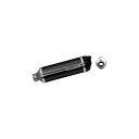アロー KAWASAKI Z 750 07/11-Z 800 HOMOLOGATED ALUMINIUM DARK RACE-TECH SILENCER WIT...
