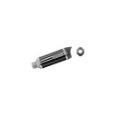 アロー YAMAHA XJ6 DIVERSION 09/10 HOMOLOGATED ALUMINIUM DARK THUNDER SILENCER WITH ...