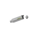 アロー SUZUKI GSX-R 600/750 11 HOMOLOGATED ALUMINIUM THUNDER SILENCER WITH CARBON E...