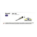 アロー SUZUKI GSR 750 11/13 HOMOLOGATED STEEL X-KONE SILENCER WITH CARBON END CAP +...