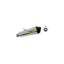 アロー HONDA CB500X 15/16 HOMOL.X-KONE NICHROM SILENCER CARBON END CAP FOR 71650MI ...
