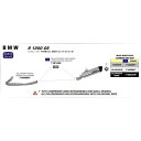 アロー BMW R 1200 GS 13 HOMOLOGATED ALUMINIUM DARK MAXI RACE-TECH SILENCER WITH CAR...