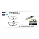 アロー KTM 1190 ADVENTURE R 13 HOMOLOGATED TITA NIUM MAXI RACE-TECH SILENCER WITH C...