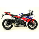 アロー HONDA CBR 1000 RR HOMOLOGATED NICHROM X-KONE SILENCER WITH CARBON END CAP FO...