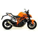 アロー KTM 1290 SUPER DUKE R 14 HOMOLOGATED NICHROM X-KONE SILENCER WITH CARBON END...