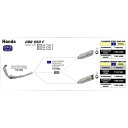 アロー HONDA CBR 650 F 14/CB 650 17 HOMOL. CARBON THUNDER SILENCER CARBON END CAP F...