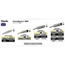 アロー HONDA CROSSRUNNER 800 15 HOMOLOGATED ALUMINIUM DARK RACE-TECH SILENCER WITH ...