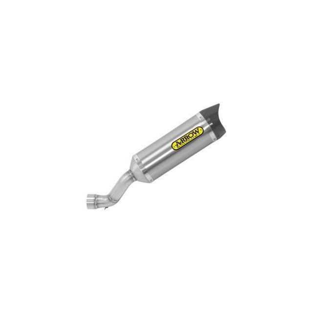 SUZUKI - アロー SUZUKI GSX-S 125 17 HOMOLOGATED ALUMINIUM THUNDER SILENCER WITH WELDED LINK PIPE FOR COLLECTORS ｜ 71871AK arr_71871AK