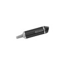 アロー KAWASAKI NINJA 400 18 HOMOLOGATED ALUMINIUM DARK RACE TECH SILENCER WITH WEL...