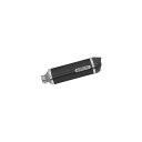 アロー BENELLI TRK 502 17/18 HOMOLOGATED ALUMINIUM DARK RACE TECH SILENCER WITH CAR...