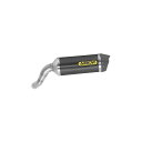 アロー KAWASAKI VERSYS 1000 2019 HOMOLOGATED ALUMINIUM DARK RACE-TECH SILENCER WITH...
